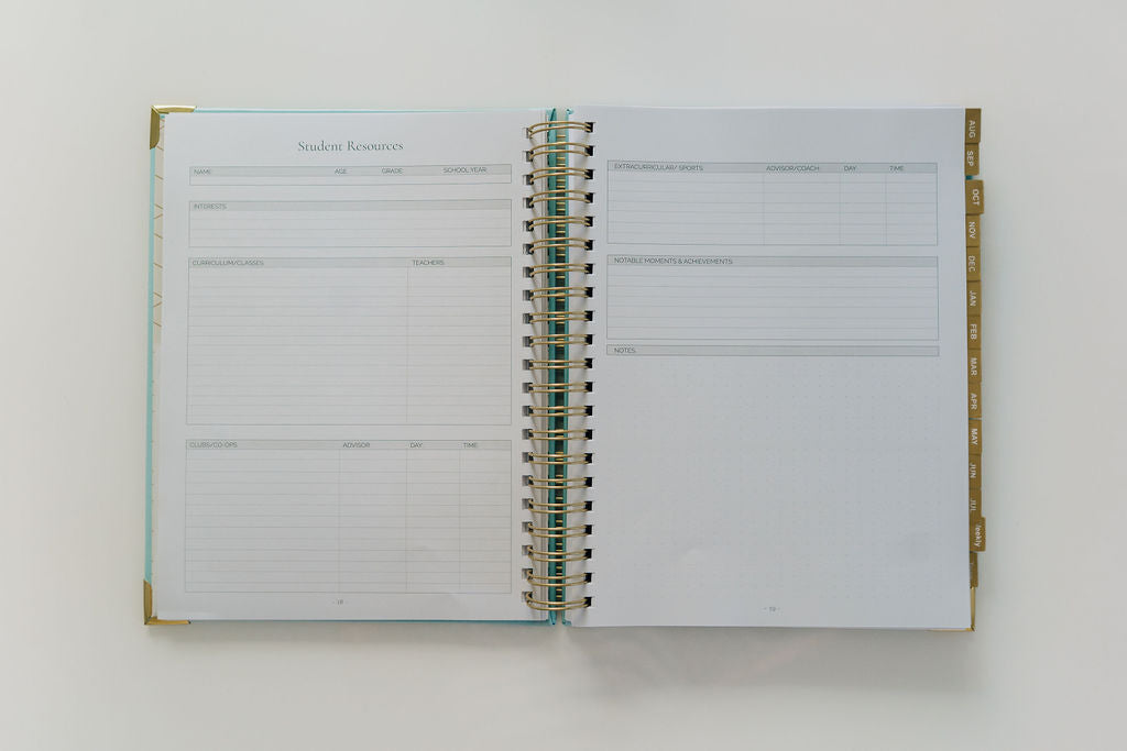 PRE-ORDER: Homeschooling for Catholic Parents Academic Planner