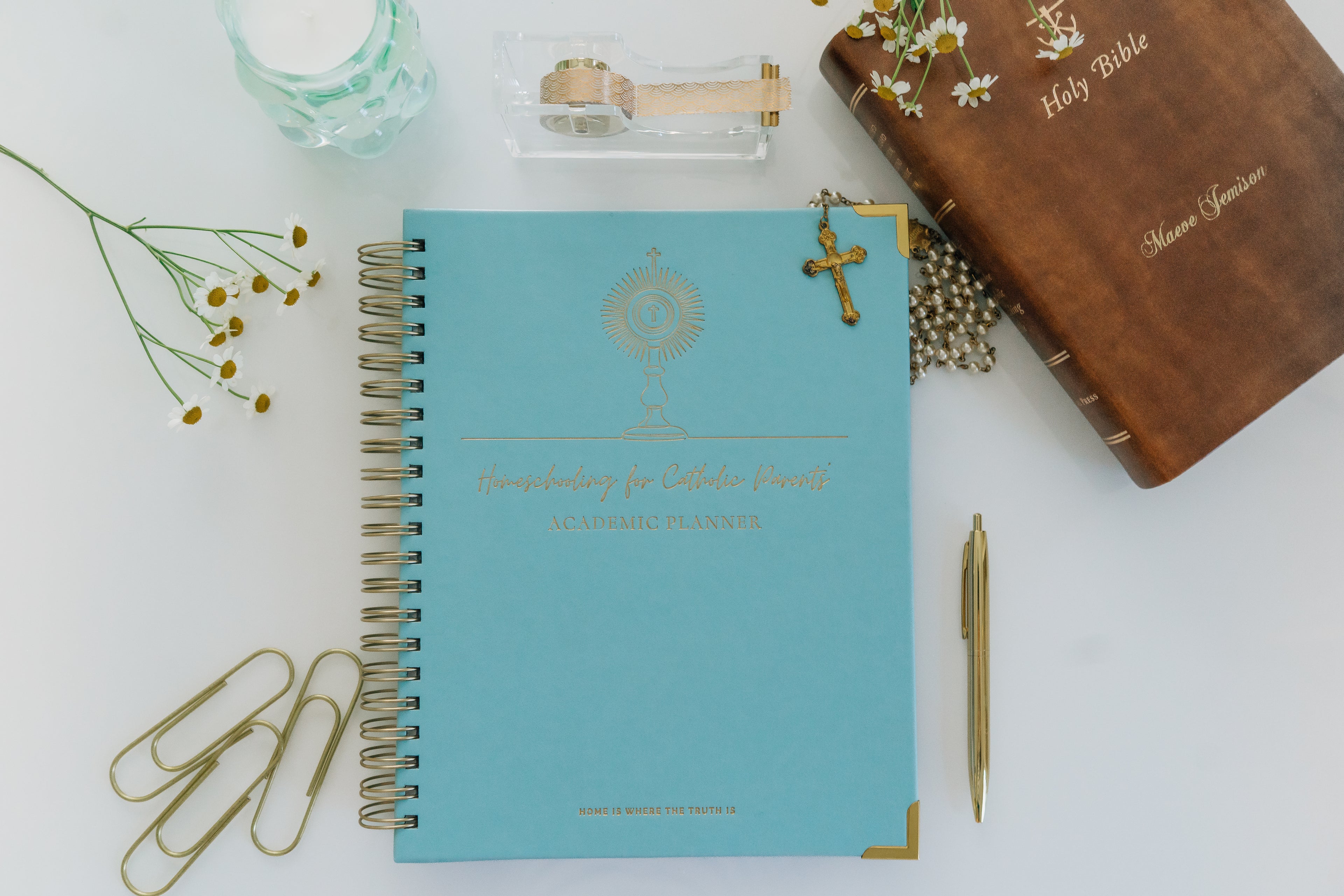 PRE-ORDER: Homeschooling for Catholic Parents Academic Planner