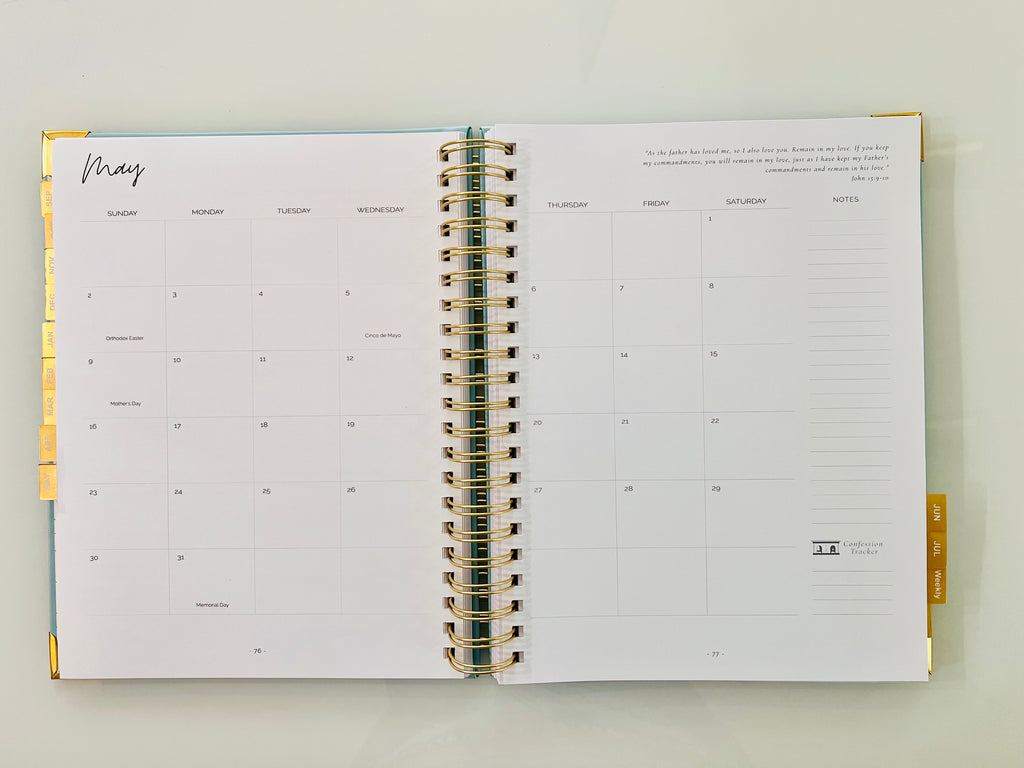 PRE-ORDER: Homeschooling for Catholic Parents Academic Planner
